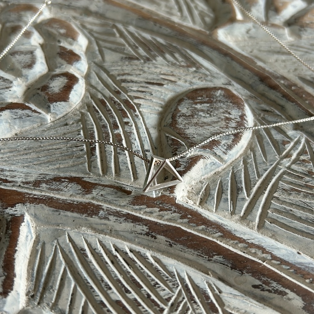 ALEX AND ANI geometric necklace